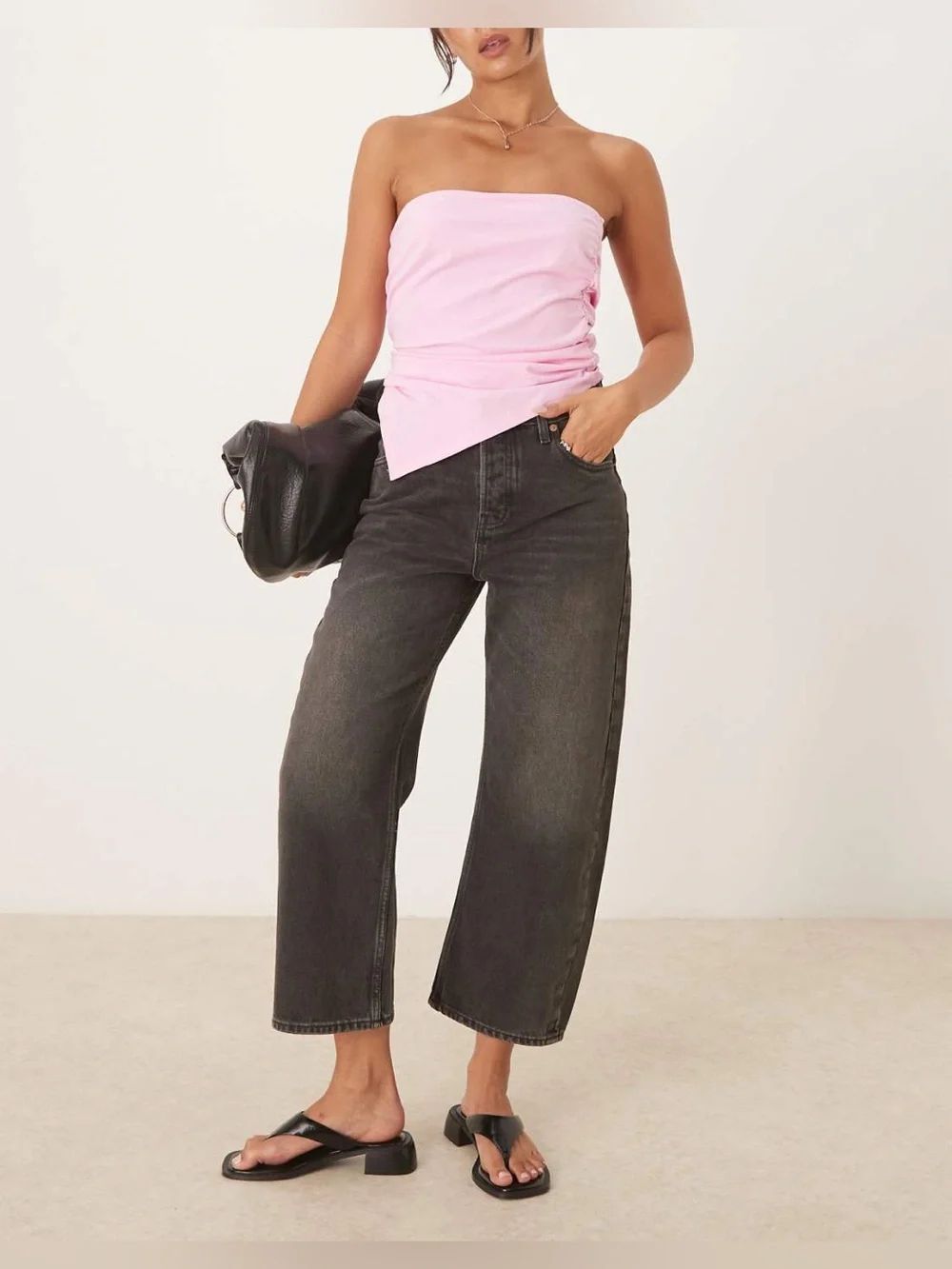 We The Free Free People Deep Trance dropped boyfriend jeans in washed size 31